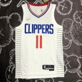 21-22 CLIPPERS WALL #11 White 75th Anniversary Top Quality Hot Pressing NBA Jersey