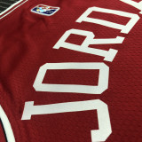 21-22 Bulls JORDAN #45 Red 75th Anniversary Top Quality Hot Pressing NBA Jersey