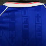 1988-1990 Man Utd Away Blue Retro Soccer Jersey