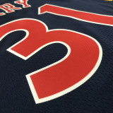21-22 76ERS CURRY #31 Royal blue City Edition Top Quality Hot Pressing NBA Jersey