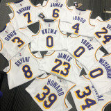 21-22 Lakers WESTBROOK #0 White 75th Anniversary Top Quality Hot Pressing NBA Jersey