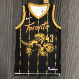 21-22 Raptors SIAKAM #43 Black City Edition Top Quality Hot Pressing NBA Jersey