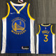 21-22 Warriors POOLE #3 Blue 75th Anniversary Top Quality Hot Pressing NBA Jersey