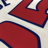21-22 Pistons ROSE #25 White 75th Anniversary Top Quality Hot Pressing NBA Jersey