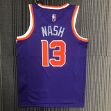 21-22 Suns NASH #13 Purple 75th Anniversary Top Quality Hot Pressing NBA Jersey