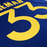 21-22 Warriors WISEMAN #33 Blue 75th Anniversary Top Quality Hot Pressing NBA Jersey