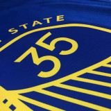 21-22 Warriors DURANT #35 Blue 75th Anniversary Top Quality Hot Pressing NBA Jersey