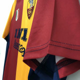 2001-2002 Roma Home Retro Soccer Jersey