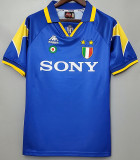1995-1996 JUV Away Blue Retro Soccer Jersey