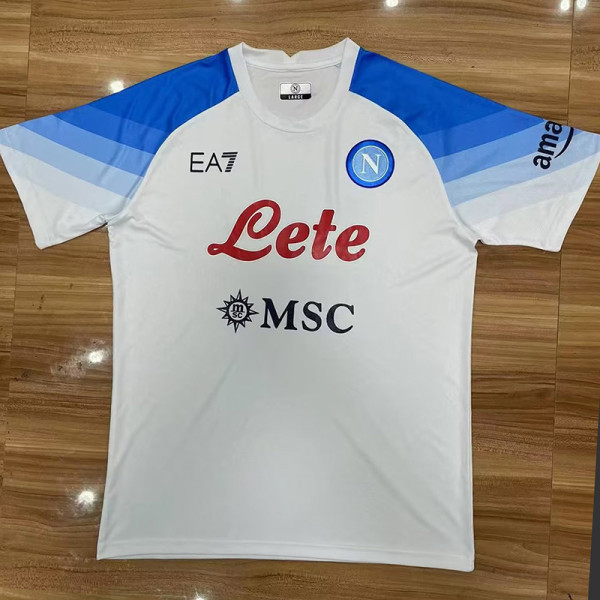 22-23 Napoli Away Fans Soccer Jersey (胶标)
