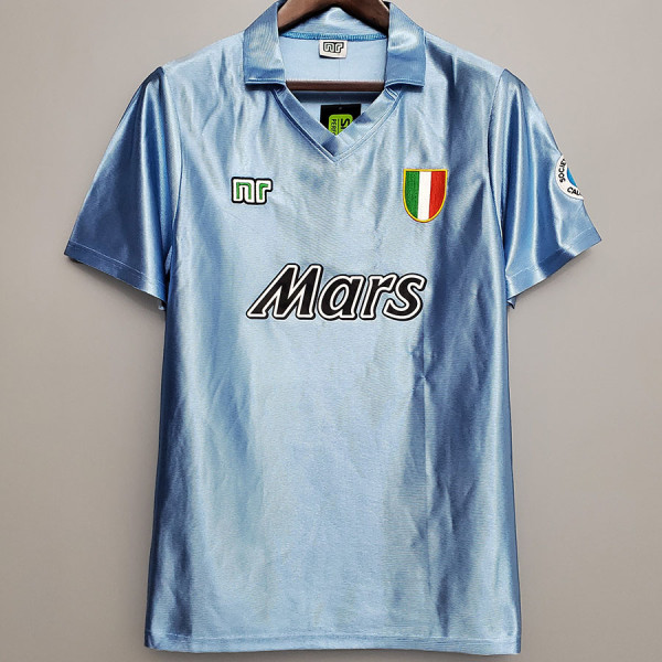 1990-1991 Napoli Home Retro Soccer Jersey