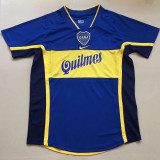 2001 Boca Juniors Home Retro Soccer Jersey