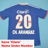 2011 Universidad De Chile Home Retro Soccer Jersey(背后带广告)