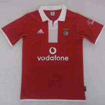 2004-2005 Benfica Home Retro Soccer Jersey