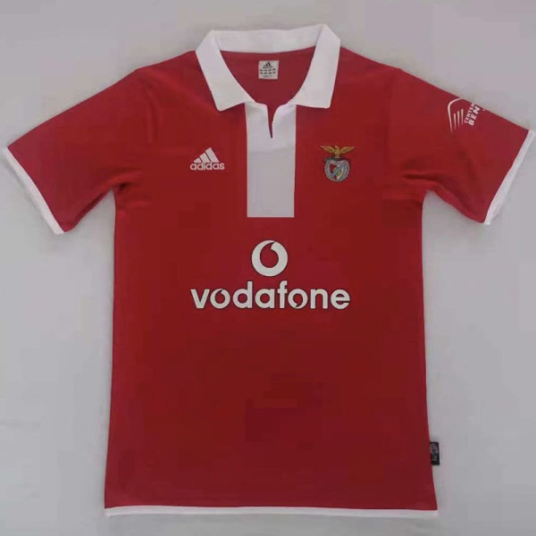 2004-2005 Benfica Home Retro Soccer Jersey