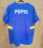 2003 Boca juniors Home Retro Soccer Jersey (背后带广告)
