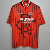 1994-1995 Rangers Away Retro Soccer Jersey