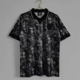 1990 England Black Retro Soccer Jersey