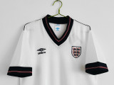 23-24 England Retro  Home Retro Soccer Jersey