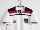 1982 England Retro  Home Retro Soccer Jersey