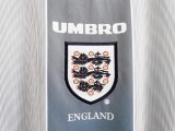 1996 England  Away Soccer Retro Jersey