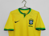 22-23 Brazil  Home  Soccer Jersey