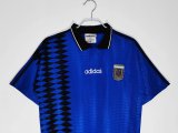 1994 Argentina Away Soccer Jersey