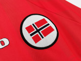 23-24 Norway Retro   Home Soccer Jersey