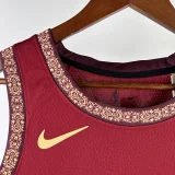 23-24 Cleveland Cavaliers MITCHLL #45 Red City Edition Top Quality Hot Pressing NBA Jersey