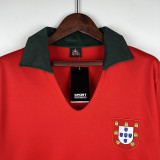 1972 Portugal Home Retro Soccer Jersey