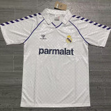 1986-1988 RMA Home Retro Soccer Jersey 1986-1988 RMA Home Retro Soccer Jersey