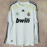2009-2010 RMA Home Long Sleeve Retro Soccer Jersey (长袖)