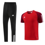 2023 AD03 Red Short-sleeved Trouser Suit