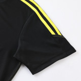 2023 AD02 Black Yellow Training Short Suit