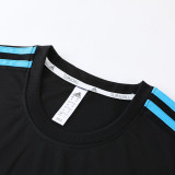 2023 AD02 Black Training Short Suit（蓝边）