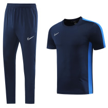 2023 NK ND02 Blue Short-sleeved Trouser Suit