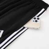 2023 AD05 White Short-sleeved Trouser Suit