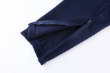 2023 AD02 Blue Short-sleeved Trouser Suit