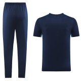 2023 NK ND02 Blue Short-sleeved Trouser Suit