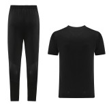 2023 AD03 Black Short-sleeved Trouser Suit