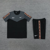 2023 NK Grey Black Training Short Suit #ND03