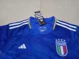 2023 Italy Home Kids Soccer Jersey a#d