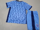 2023 England Blue Kids Soccer Jersey