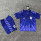 22-23 Argentina Away 3 Stars Kids Soccer Jersey (三星)
