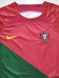 22-23 Portugal Home World Cup Kids Soccer Jersey