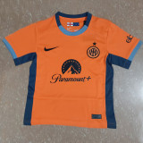23-24 INT Third Kids Soccer Jersey (背下带广告)