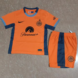 23-24 INT Third Kids Soccer Jersey (背下带广告)