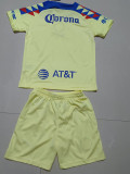 23-24 Club America Home Kids Soccer Jersey