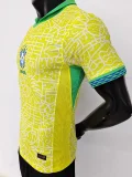 2024 Brazil   Player Version Soccer Jersey
