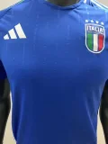 2024 Italy Home   Player Version Soccer Jersey